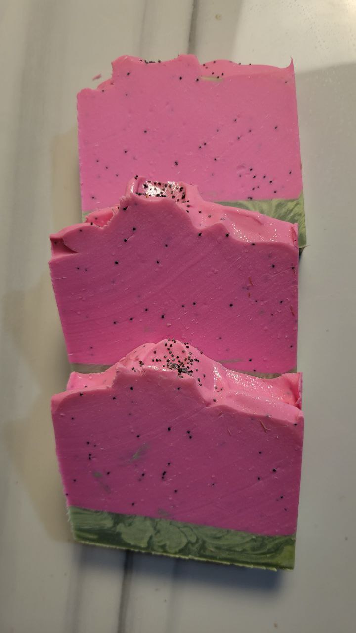 Watermelon Sorbet Soap | Refreshing & Fruity Scented Soap