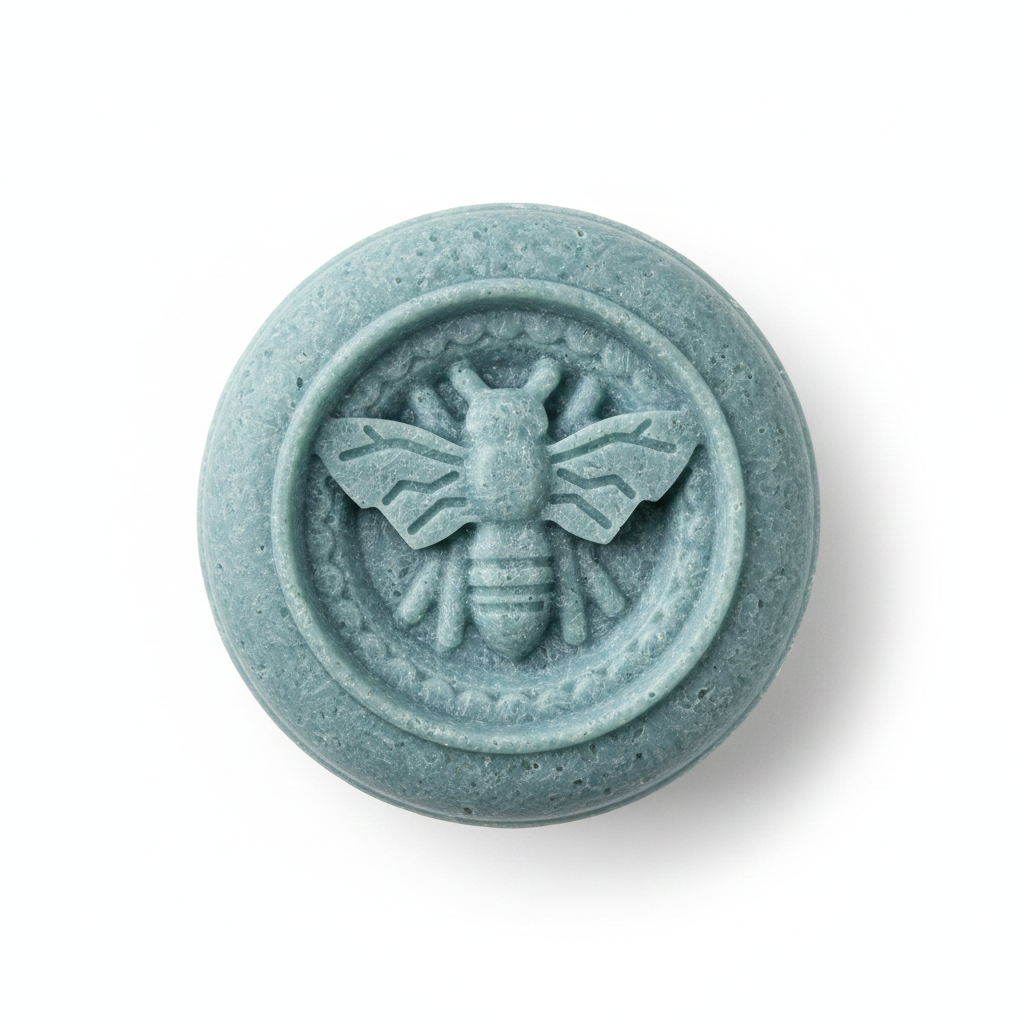 Stormy Rain | Wisteria & Musk Solid Shampoo Bar - Handmade Tallow Soap in Hamilton, Ohio - Soapyfluffs