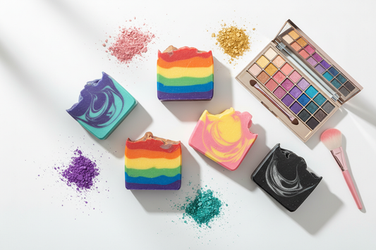 Mythbuster: Let's Talk Colour in Soap! Soapyfluffs