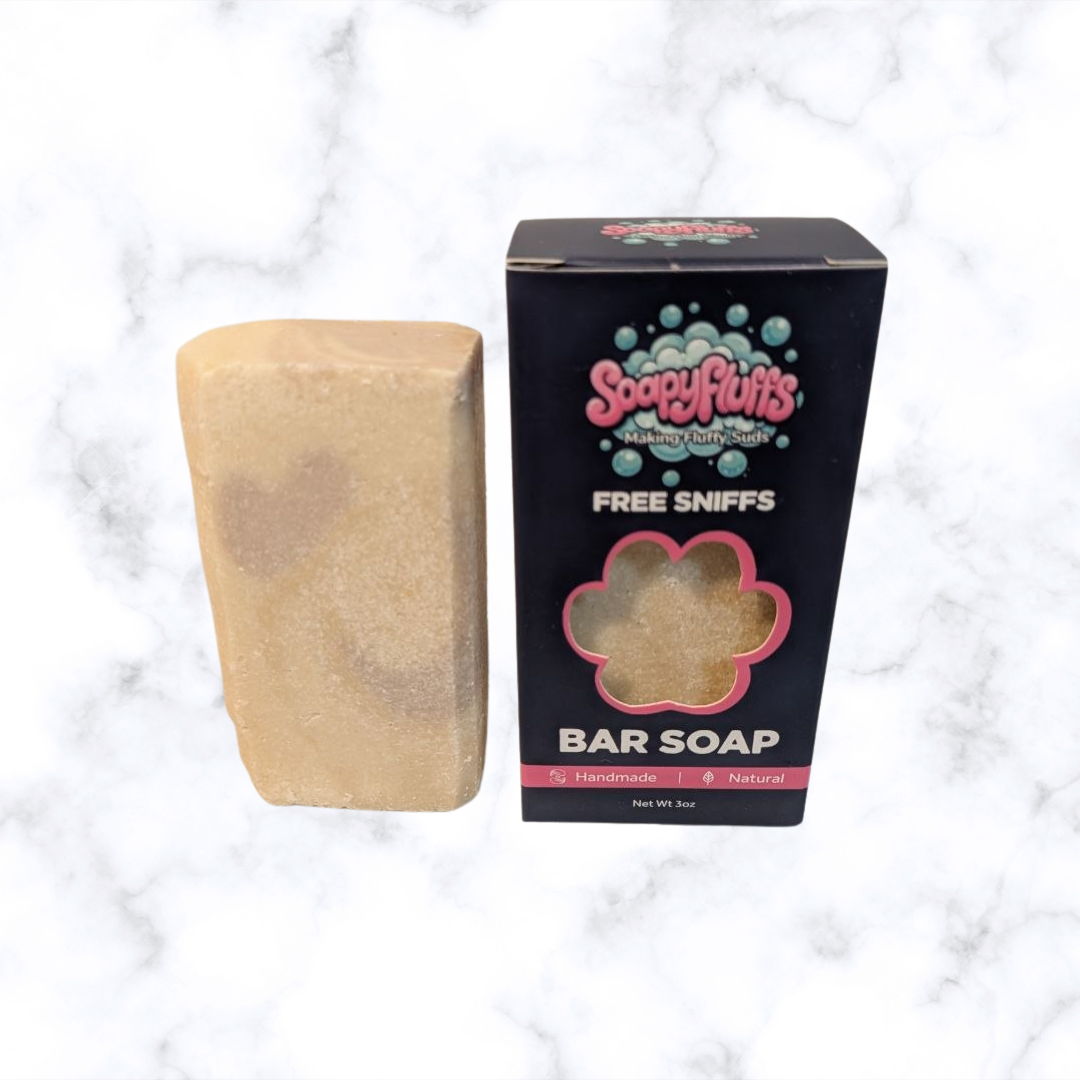 Sea Salt Citrus Tallow Soap - Refreshing Ocean Scent & Deeply Moisturizing Bar - Handmade Tallow Soap in Hamilton, Ohio - Soapyfluffs
