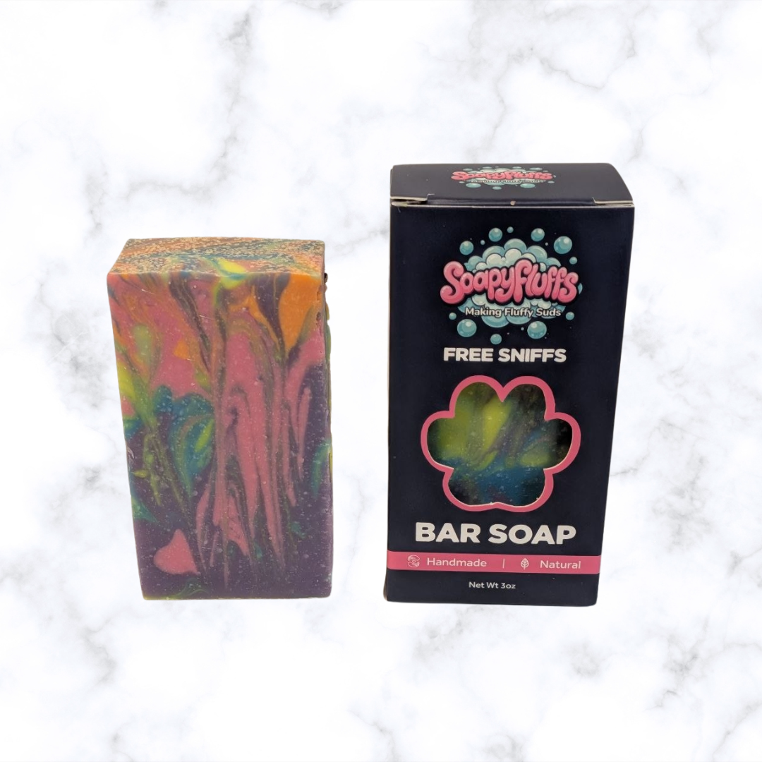 Rainbow | Tallow Soap - Handmade Tallow Soap in Hamilton, Ohio - SoapyFluffs