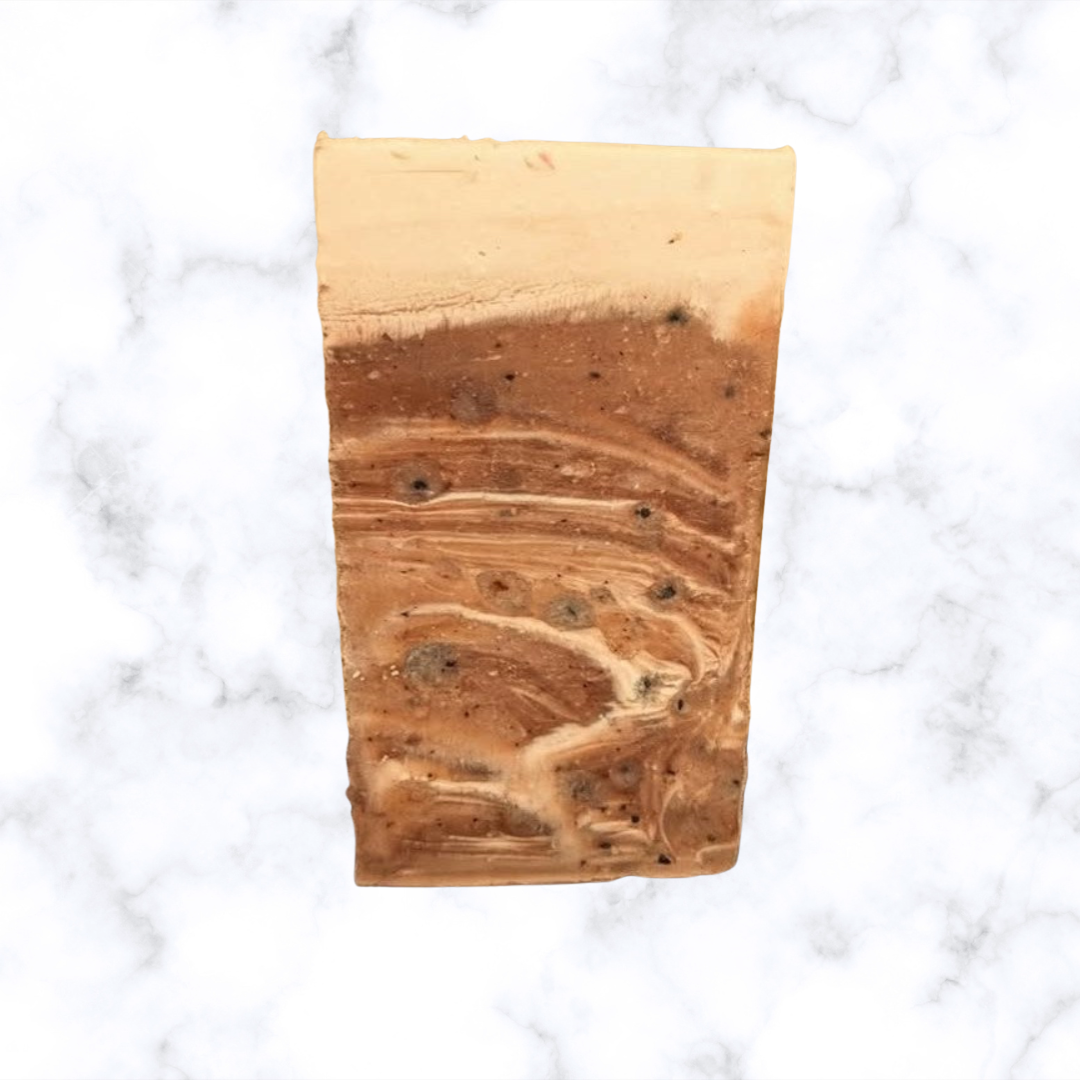 Doggy Groggy Tallow Soap - Local Dog Mom Collab & Deeply Moisturizing Coffee Bar - Handmade Tallow Soap in Hamilton, Ohio - Soapyfluffs