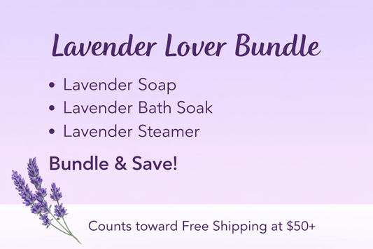 Lavender Lover Gift Bundle | Tallow Soap - Handmade Tallow Soap in Hamilton, Ohio - Soapyfluffs
