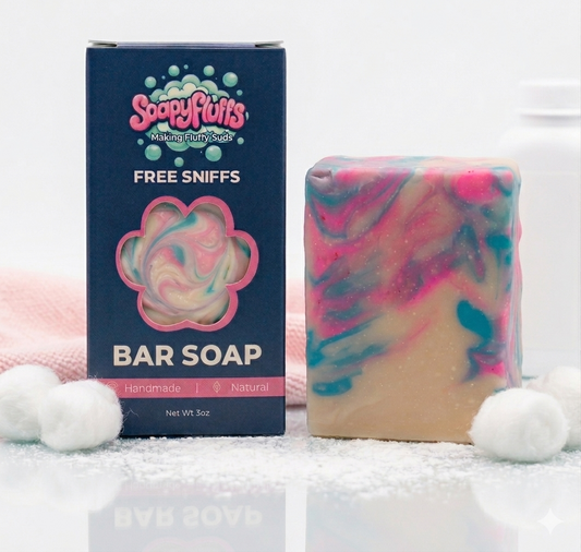 Baby Powder Artisan Soap – Soft & Powdery | Gentle Handmade Bar Soapyfluffs