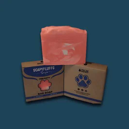 Orange Soda Artisan Soap by Soapyfluffs – Luxurious Fragranced with Vanilla & Orange - Soapyfluffs 