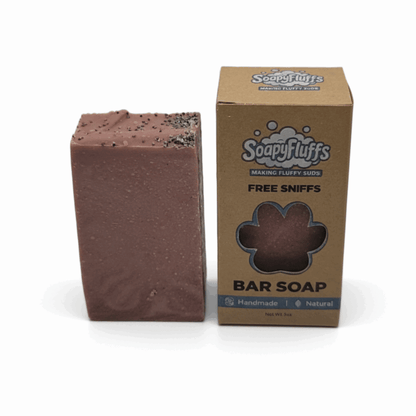 BARE Wild Lavender Shampoo Bar - Chemical-Free Tallow Hair & Body Wash - Handmade Tallow Soap in Hamilton, Ohio - Soapyfluffs