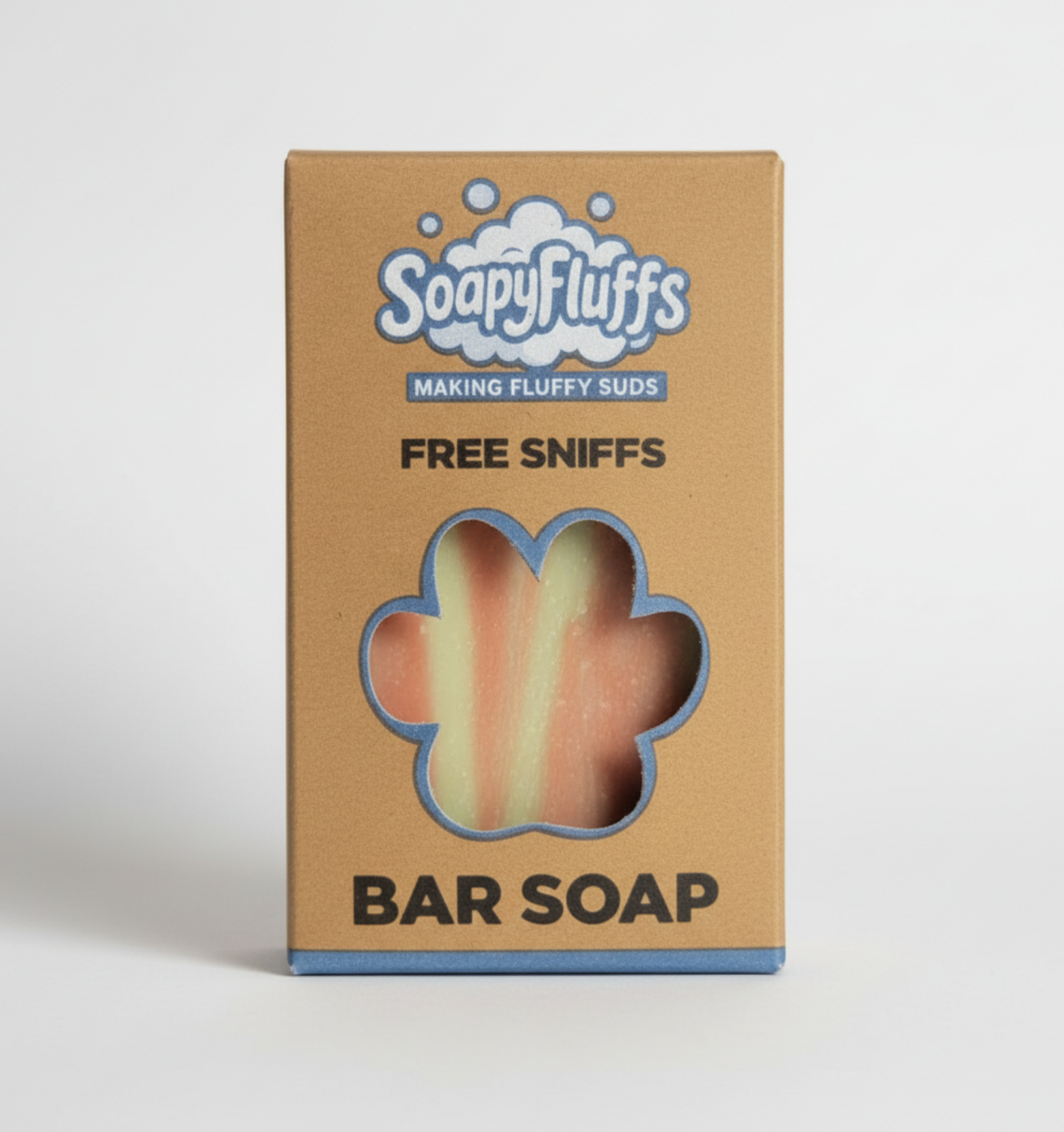 Winter Cinnamon | Cinnamon & Woodsy Spice Tallow Soap - Handmade Tallow Soap in Hamilton, Ohio - Soapyfluffs