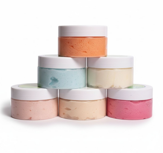 Coconut Foaming Sugar Scrub – Coconut & Vanilla | Exfoliating & Refreshing