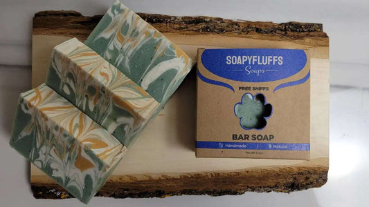 Handmade Georgio Spice soap bar