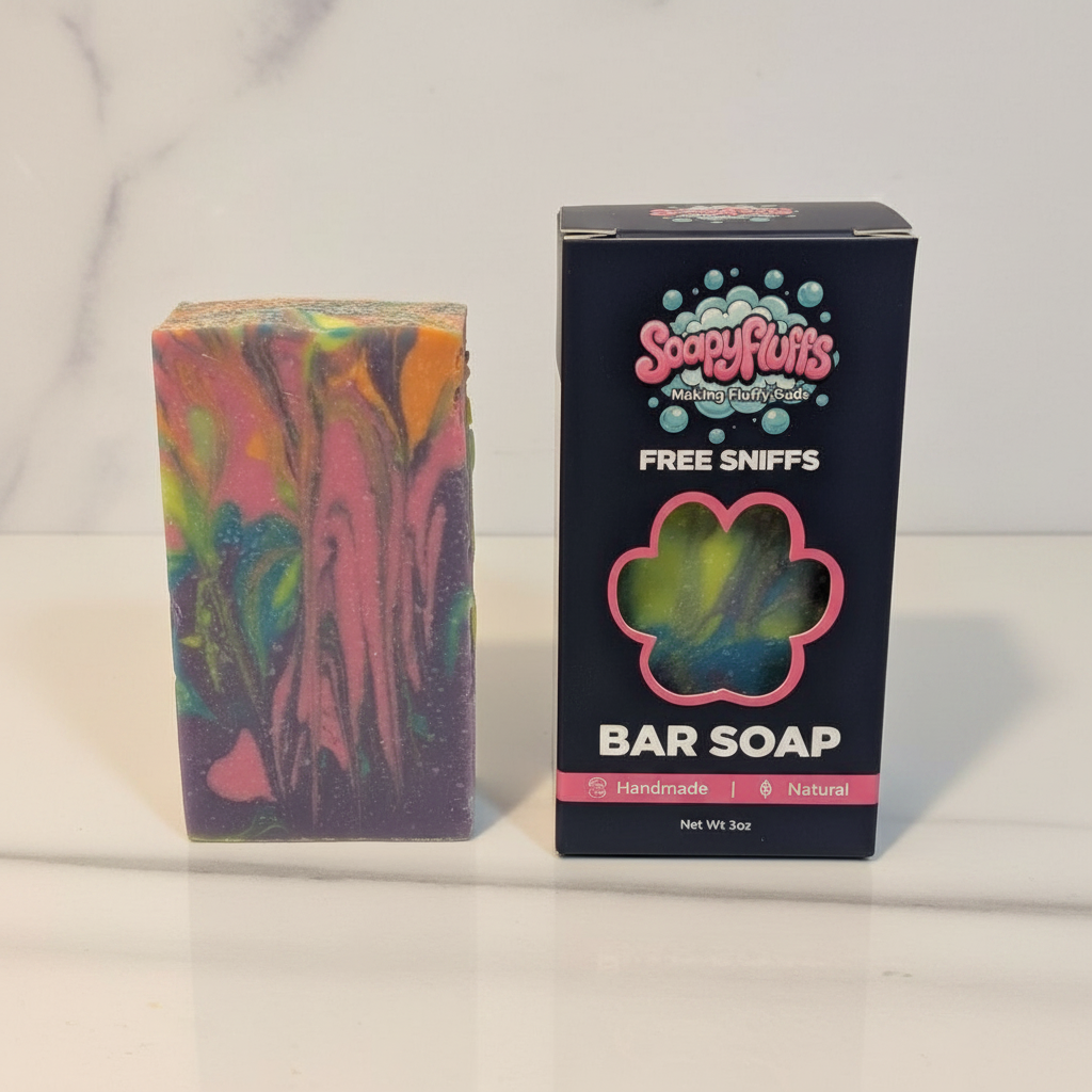 Rainbow | Tallow Soap - Handmade Tallow Soap in Hamilton, Ohio - SoapyFluffs