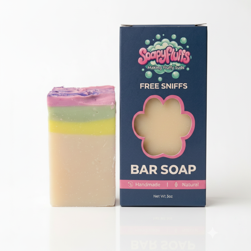 Piña Colada | Pineapple & Coconut Tallow Soap - Handmade Tallow Soap in Hamilton, Ohio - SoapyFluffs