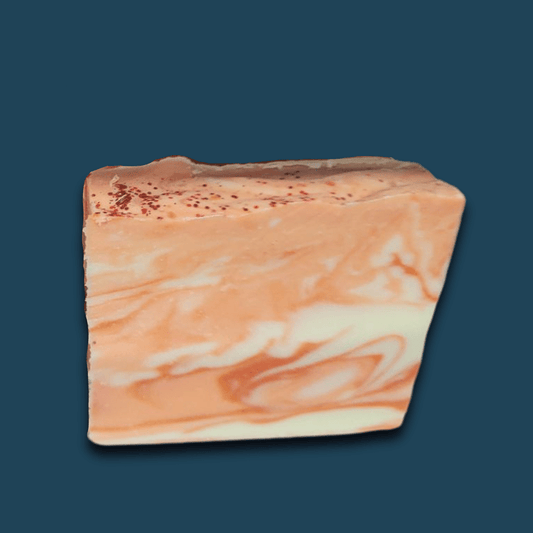 Peach Keen Artisan Soap by Soapyfluffs – Lush Peach & Floral Fragrance - Soapyfluffs