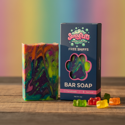 Rainbow | Tallow Soap - Handmade Tallow Soap in Hamilton, Ohio - SoapyFluffs