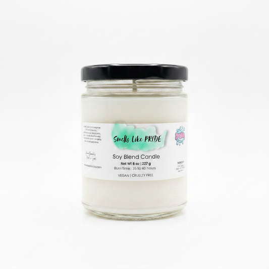 Smells Like PRIDE Soy Candle – Fruity & Sweet | Gummy Bear - Handmade Tallow Soap in Hamilton, Ohio - Soapyfluffs