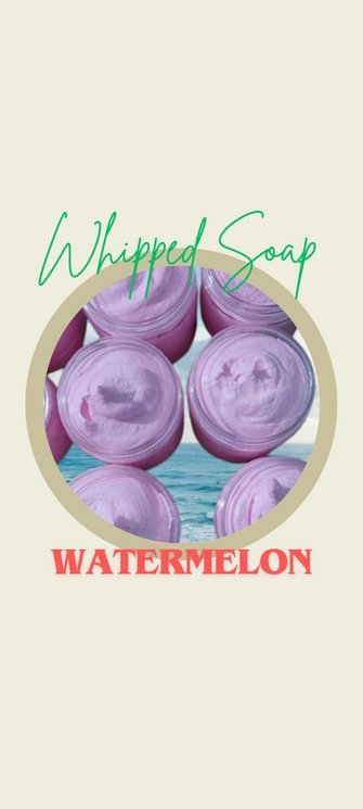 Watermelon - Whipped Soap - Soapyfluffs