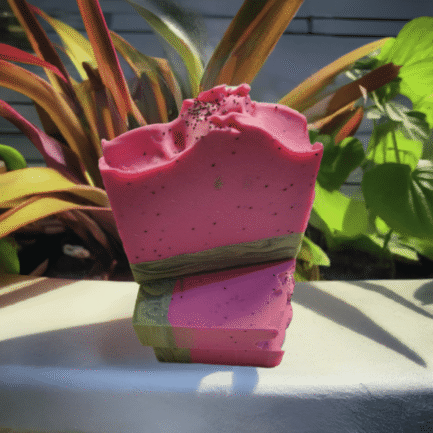 Handmade Watermelon Sorbet soap bar