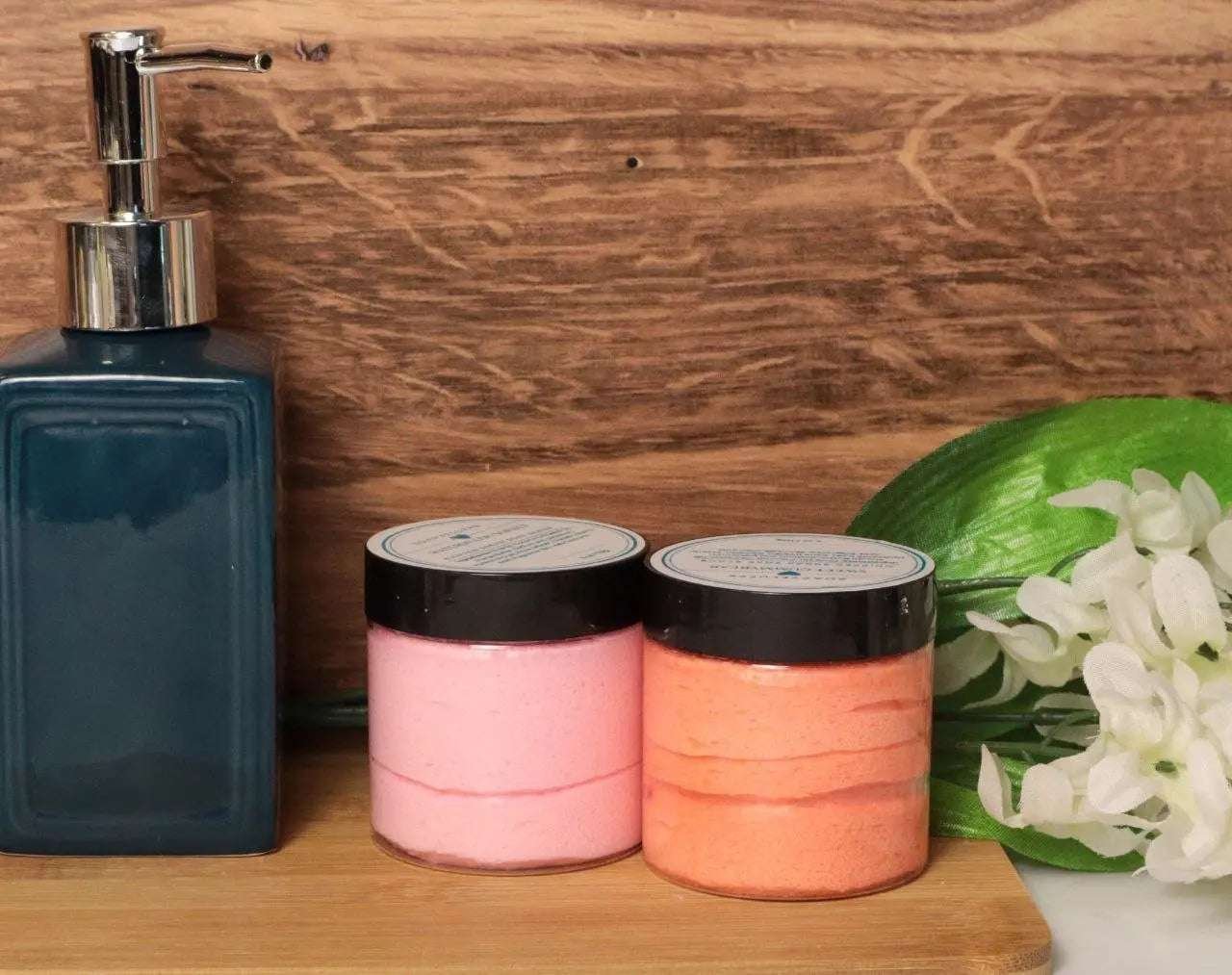 Watermelon -  Whipped Sugar Scrub – Fruity & Luxurious | Soapy Fluffs - Soapyfluffs