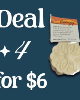 Shower Steamer – Energy Shower (4 count)