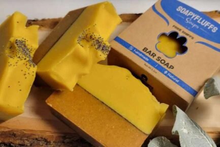 Handmade Peach Keen Artisan Soap soap bar