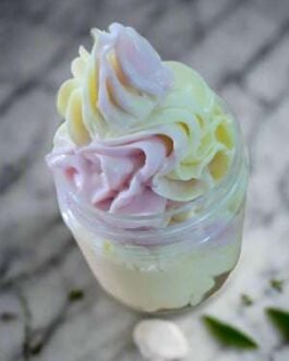 Strawberry Banana Cream Pie Handmade Triple Body Butter – Non-Melt, Natural & Nourishing